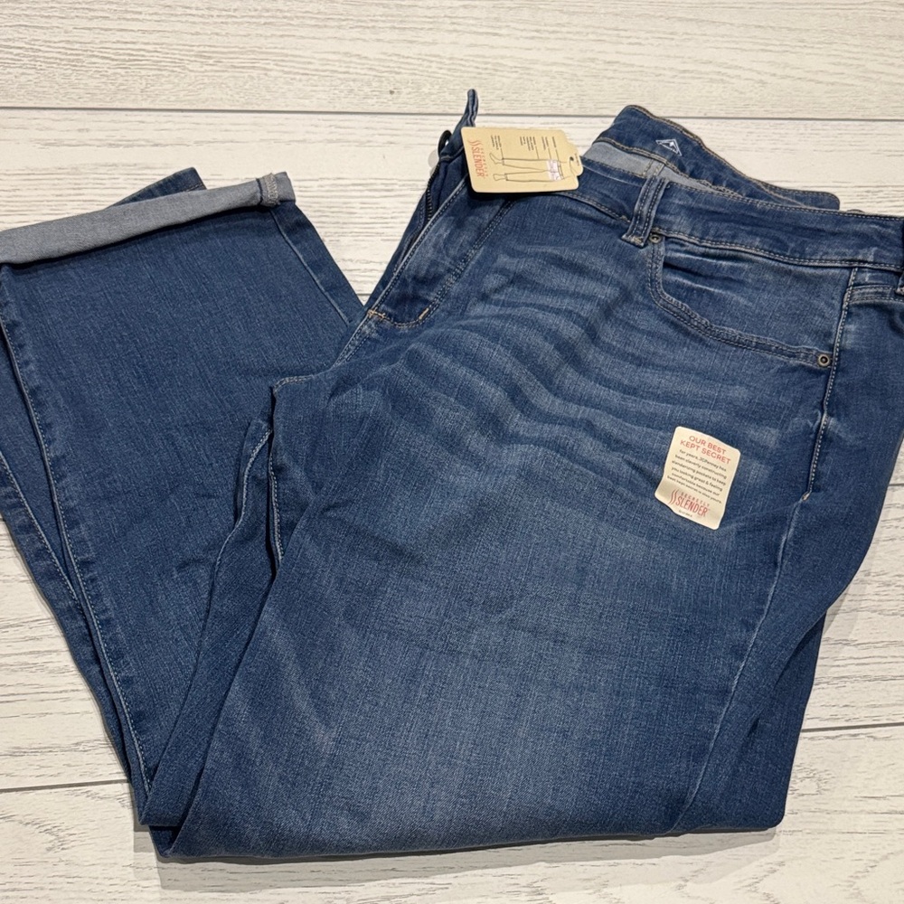 Classic Indigo Straight Jeans